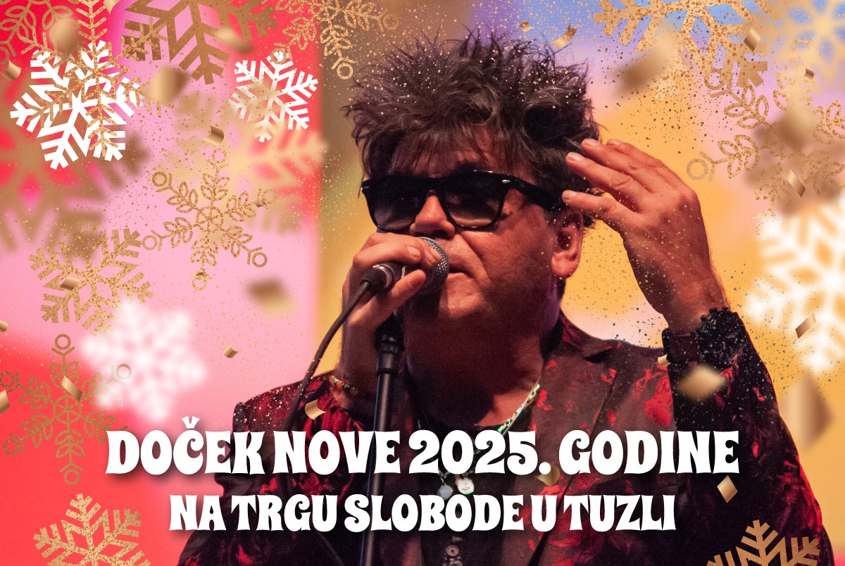 Doček Nove 2025. godine u Tuzli